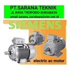 ELECTRIC AC MOTOR SIEMENS PT. SARANA TEKNIK SURABAYA 1